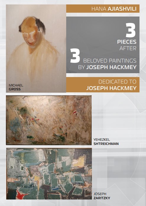Three pieces after beloved paintings of Joseph Hackmey